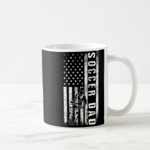 Taza De Café Papá Fútbol Usa Bandera Equipo de Fútbol Hincha Pa