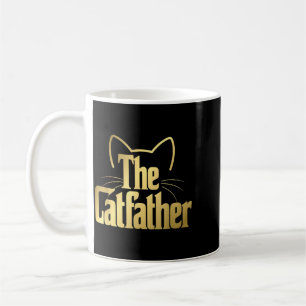 Taza De Café Papá Gato Amante de Mascotas Divertido El Gobierno