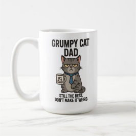Taza De Café Papá Gato Gruñón - Aún es el mejor