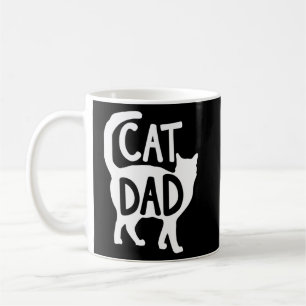 Taza De Café Papá Gato Papá Papá Papá Papá Noel Hombres del Día