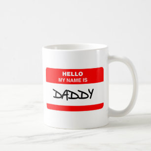 Taza De Café Papá - Hola, me llamo papá