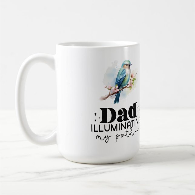 Taza De Café Papá Iluminando mi camino Mug (Izquierda)