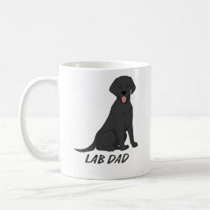 Taza De Café Papá Lab � Orgulloso dueño de perro Labrador Retri