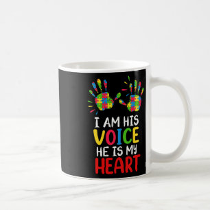 Taza De Café Papá, madre de la conciencia del autismo