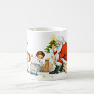 Taza De Café Papá, Navidad, niños y juguetes