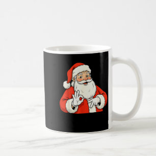 Taza De Café Papá Noel Divertido Dice Seis Siete Navidad 67 Mem