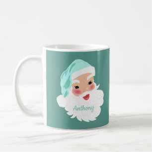 Taza De Café Papá Noel en la Casa de la Moneda Gorra Verde