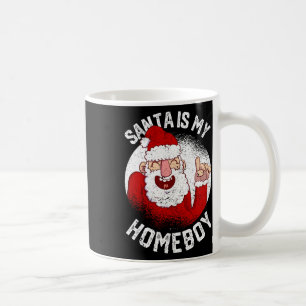 Taza De Café Papá Noel es mi Navidad de diversión Claus Lover X