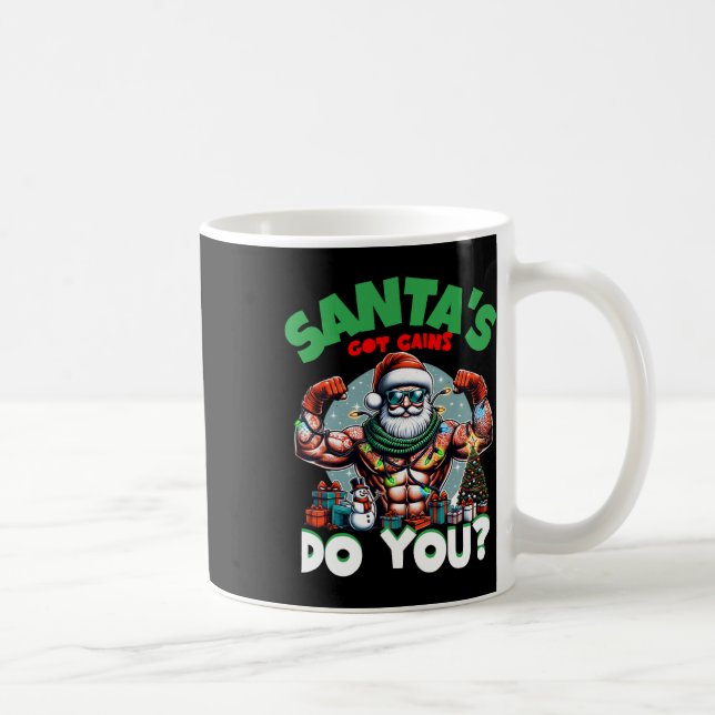 Taza De Café Papá Noel tiene ganancia, ¿sabes cómo construir el (Derecha)