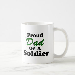 Taza De Café Papá orgulloso de un soldado