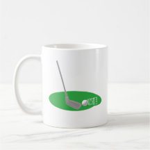 Papá, padre abuelo Personalizado de café día Golf 