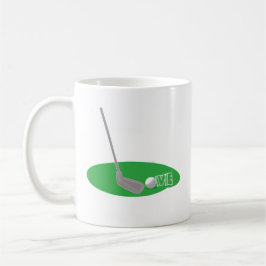Taza De Café Papá, padre abuelo Personalizado de café día Golf 