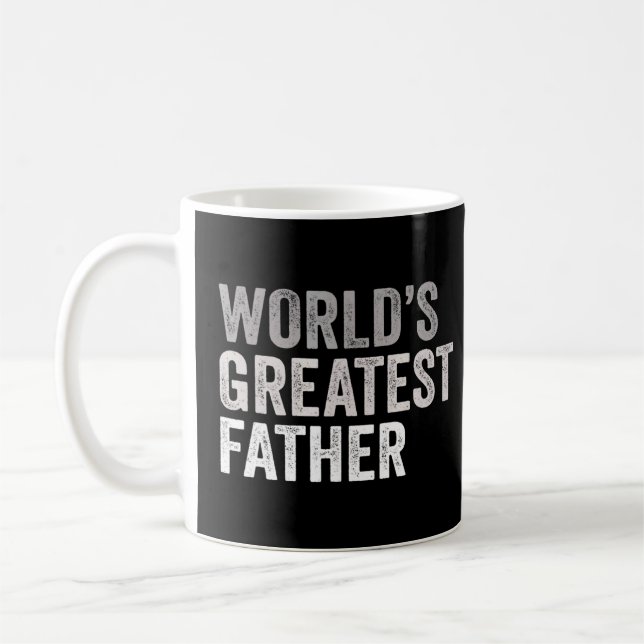 Taza De Café Papá Papá, el padre más grande del mundo (Izquierda)