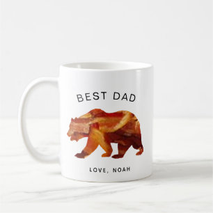 Taza De Café papa papá tocó el día del padre de su padre