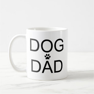Taza De Café Papá perro divertido regalo de Pet Lover para él