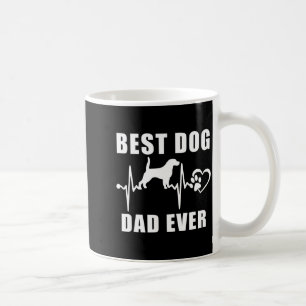 Taza De Café Papá perro siempre beagle perro latido de la pata