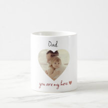 Papá Personalizado Eres Mi Héroe