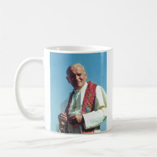 Taza De Café Papa polaco Juan Pablo II