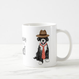 Taza De Café Papá portugués del perro del agua