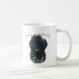 Taza De Café Papá portugués del perro del agua 2