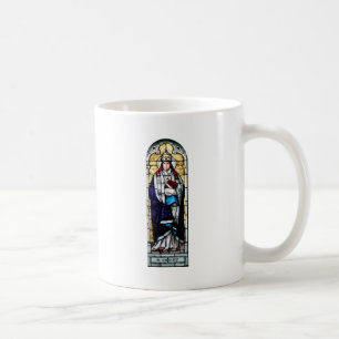 Taza De Café Papa Saint Gregory el grande - vitral