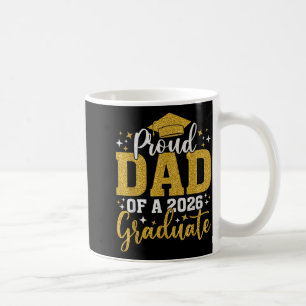 Taza De Café Papá senior 2026 orgulloso papá de una clase de 20