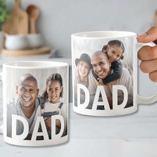 Taza De Café Papá Simple Moderno Foto