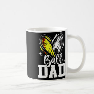 Taza De Café Papá suave balón fútbol Papá de ambos