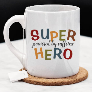 Taza De Café Papá Superhéroe Día del Padre