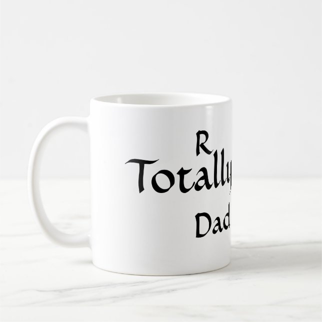 Taza De Café Papá totalmente loco (Izquierda)