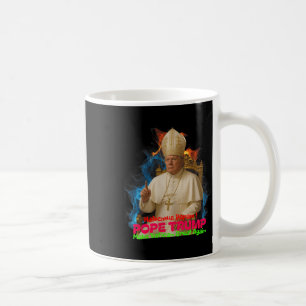 Taza De Café Papa Trump Divertido Trump Vaticano Cristiano Retr