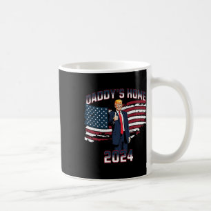 Taza De Café Papá Trump está en casa