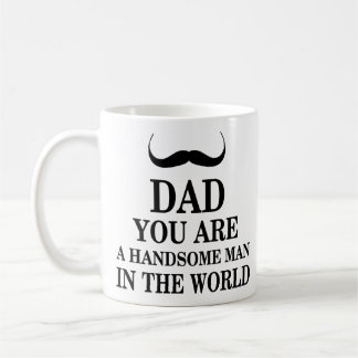 Taza De Café Papá usted es hombre hermoso en las citas