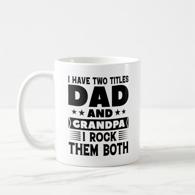 Taza De Café Papá Y Abuelo (Izquierda)