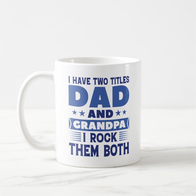 Taza De Café Papá Y Abuelo (Izquierda)