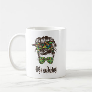TAZA DE CAFÉ PAPÁ Y AMOR A LOS CHICAS PESQUEROS EN EL DÍA DE LA