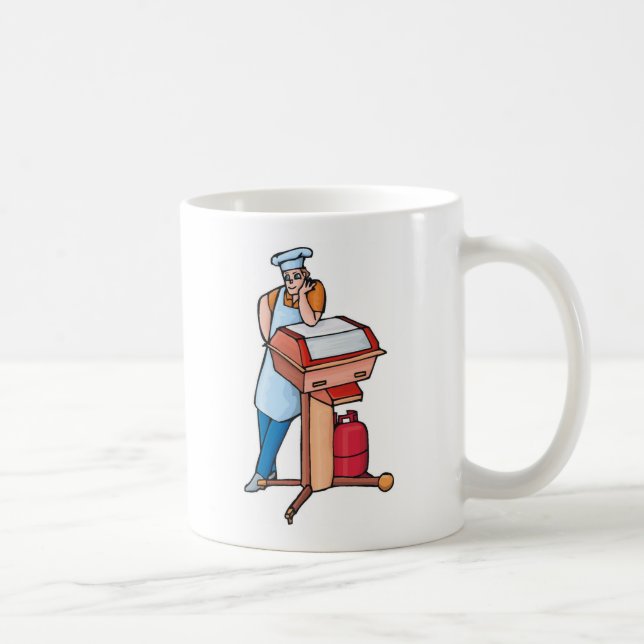 Taza De Café Papá Y Grill (Derecha)
