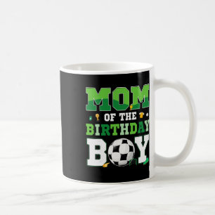 Taza De Café Papá y Mamá del Niño de Cumpleaños Fútbol Cumpleañ