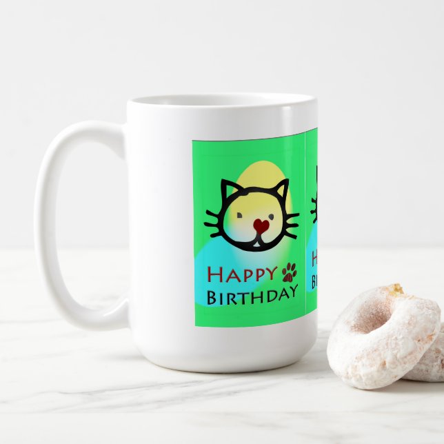 Taza De Café Papas de gato coloridas para gatos