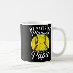 Taza De Café Papás de Softll Mi jugador favorito de Softll me l