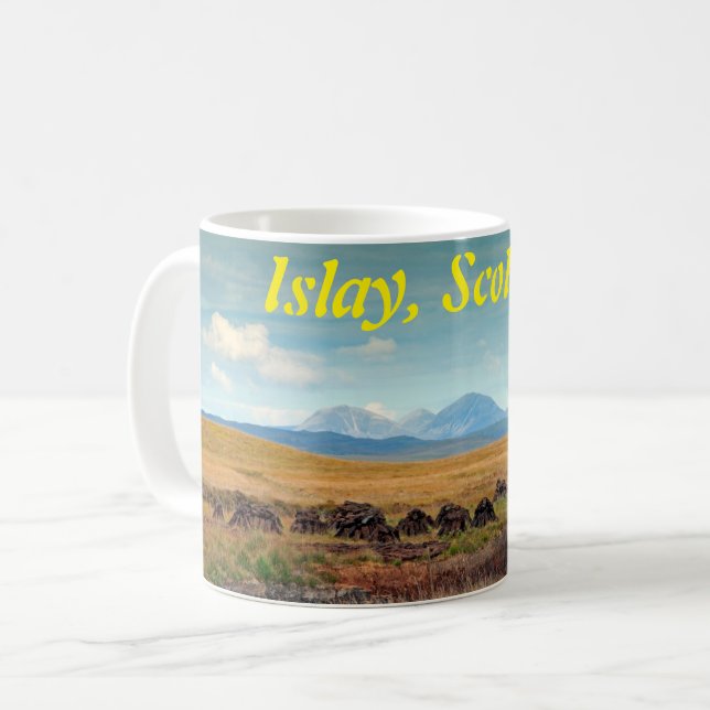 Taza De Café Papas del Jura de Islay, Escocia (Anverso izquierdo)