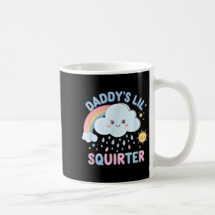 Taza De Café Papás Divertidos Inapropiados El Pequeño Squirter