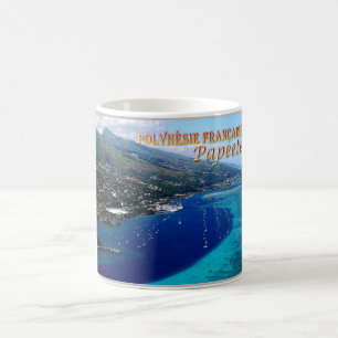 Taza De Café Papeete - Marina Taina - Polinesia Francesa -