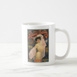 Taza De Café Papel de Cigarrillo Ratty Batty 1910
