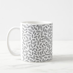Taza De Café Papel de fondo de hoja