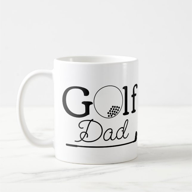 Taza De Café Papel de golf (Izquierda)