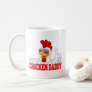 Taza De Café Papel de pollo Padre Chicken Amante