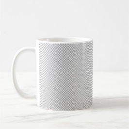 Taza De Café Papel de regalo gris con patrón de Navidad moderno