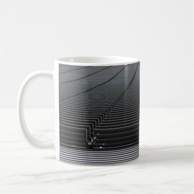 TAZA DE CAFÉ PAPEL DIGITAL GRAY ABSTRACT (Izquierda)