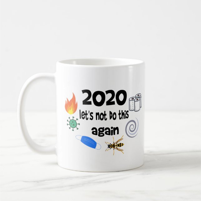 Taza De Café Papel higiénico máscaras huracanes Hornos de incen (Izquierda)